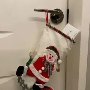 ( )산타 크리스마스 양말 주머니 캐릭터 크리스마스 선물 주머니 파티 용품