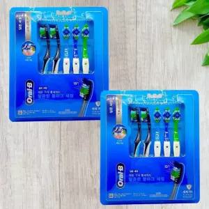 오랄비 크로스액션 어드밴스드+어드벤티지 5웨이 클린 3+2입 x 2개 / 깊은세정