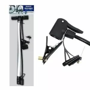 자전거 에어 펌프 던롭 스레더 프레스타 튜브 공 공기주입기