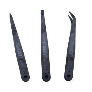 [2개구성] 컨덕티브용 3 IN 1 세트 JM-T11 정전기 방지 핀셋 NW9076FC