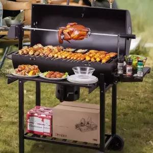 텍사스 바베큐그릴 테이블 숯불 훈연 스모크 H602