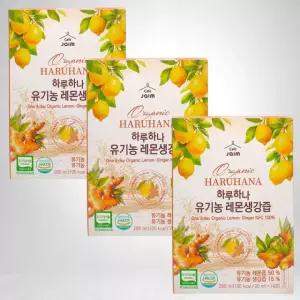 자임 하루하나 유기농 레몬생강즙 20ml x 14포,3개