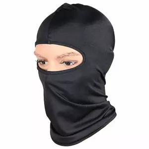 폴리에스터바라클라바 부드러운 복면 운동 레저 페이스마스크 블랙