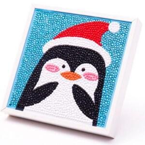 [2개구성] 주케이씨원 2개 1212 파츠 자재 세트펭귄 소모품 사각액자 보석십자수 LWE8C4EF