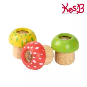 캐스B네이처 버섯 곤충 아이 3종 2868/오감/인형/도구/유아/훌라후프/소근육/발달/놀이/악기/장난감/상자