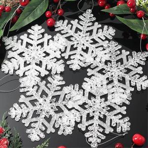 [2개구성] 눈결정C 5p 악세사리 크리스마스 트리 오너먼트 장식 소품 액세서리 KWFIUG6T