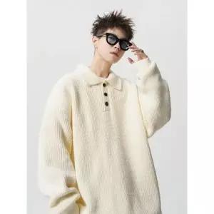 니트 빈티지 가을 스웨터 칼라넥 터틀넥 커플 남자니트 원템3