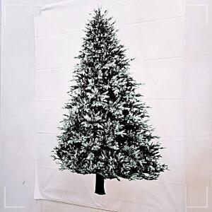 [2개구성] 성탄절 패브릭 용 꾸미기 크리스마스 장식 천 집 트리 벽 가정 거실 AWFG31KI