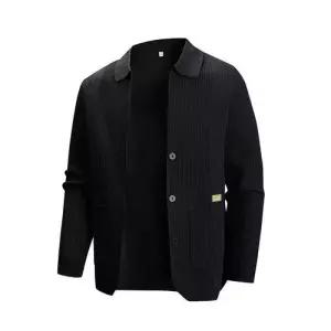 캐주얼 니트 남자니트 칼라넥 터틀넥 빅사이즈 카디건 원템1