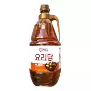 백설 요리당 2.45kg X 3개 대용량 식당용 업소용요리당 설탕대신 요리올리고당 조림용 볶음 단맛 감미료