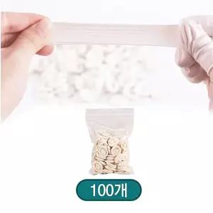 고탄력 라텍스 위생 방수 터치 손가락 골무 100개 RWA60F1013