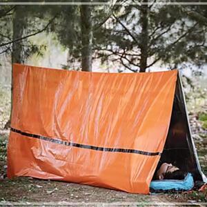 [2개구성] 여름 비상용 줄 백패킹 그늘막 오토 쉘터 인용 방수 텐트 캠핑 AWFDF84F