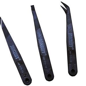 [2개구성] 컨덕티브용 3 IN 1 세트 JM-T11 정전기 방지 핀셋 KW9076FC