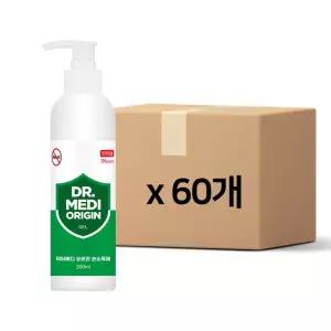 닥터메디/오리진/겔/손소독제/200mlx60개/에탄올70%/식약처인증/의약외품/학교