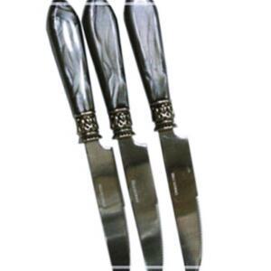 [2개구성] 힘멜 앤틱 디너 마블그레이 3개 버터 빵칼 치즈 브레드 쨈 칼 스테이크 잼 KW2D94FE