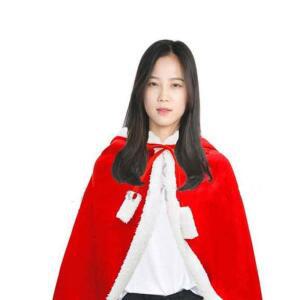 [2개구성] 후드세트 대 산타 클럽 장갑 모자 클로스 파티 망토 소품 생각 크리스마스 자루 의상 KWFKS830