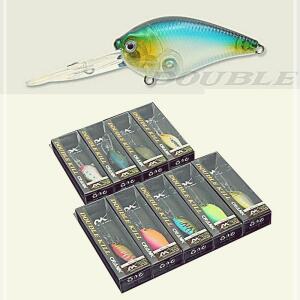 [2개구성] 미노우 서스펜드 빅 서스펜딩 싱킹 베이트 트레블훅 크랑크 FLW72B100