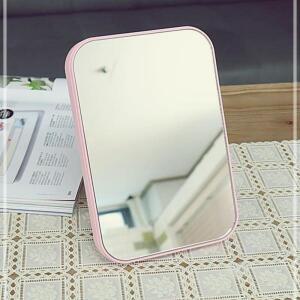 [2개구성] 거울 핑크 작은 대 책상 스탠드 스텐드 탁상 FLW3B128B