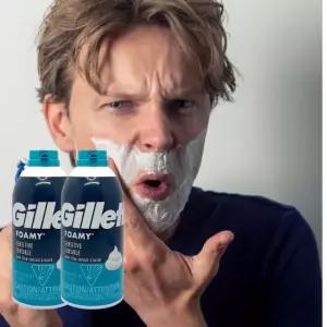 질레트 포오미 센스티브 센시블 쉐이빙폼 311g X 2개