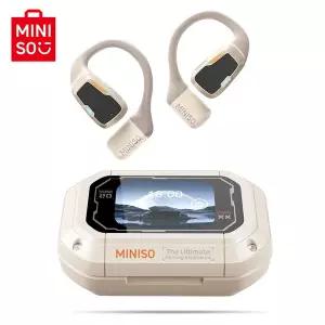 호환  MINISO M98 진정한 무선 오픈 이어 이어 버드 Bluetooth 5.4 귀 13mm 다이나믹 드라이버 OWS 헤드 게