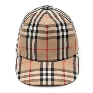 [롯데백화점]버버리 로고 아플리케 빈티지 체크 볼캡 8026929