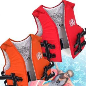 [2개구성] 튜브 물놀이 캠핑 S3064 구명조끼 레드 L사이즈 수영용품 AEWE3B4AF