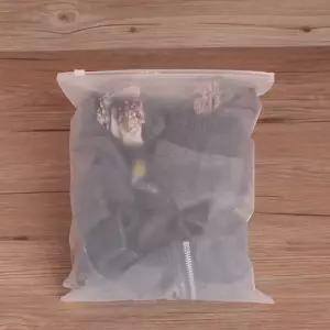 주방용품 지퍼백 반투명 슬라이드 대형 여행용 의류 보관백