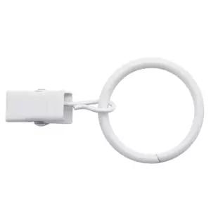 커튼링 커튼집게링 화이트 링고리 부자재 커튼봉 고리 창문 인테리어 소품