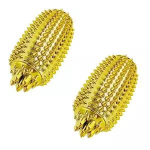 휴대용 수지침 지압기 마사지볼 혈침기 2개 맛사지 손바닥지압기