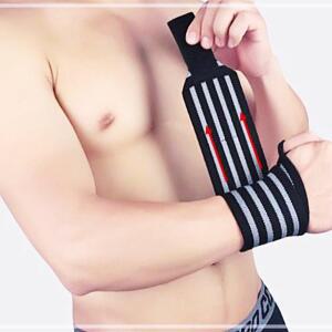 [2개구성] 2P 1SET 블랙 헬스 손목보호대 리스트랩 IPW21E8B8