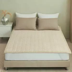 헤링본 MC 극세사 항균 밴딩 패드(퀸)