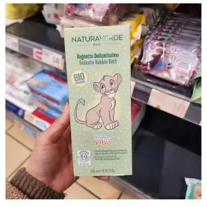 NATURAVERDE 디즈니 베이비 델리케이트 버블 바스 200ml 3팩