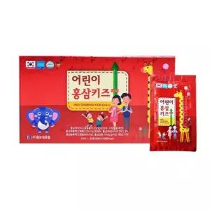 어린이 홍삼 키즈 골드 20ml x 30포/마그네슘/캔디/주니어/간식/면역/캐릭터/영아/비타민D/가정/유치