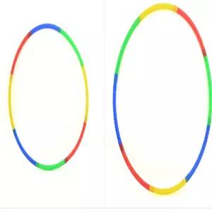 블라썸 조립식 훌라후프 스프링훌라후프