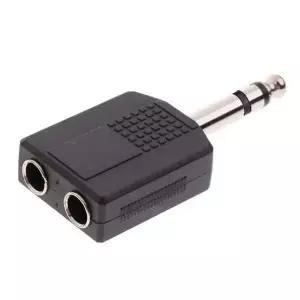 SW0007 ST5.5(M)-ST5.5(F)Y젠더 5.5스테레오잭 2개로