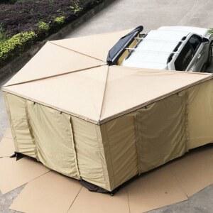 자동차 차박 텐트 꼬리 트런크 승합차 차광막 쉘터 어닝텐트 캠핑 버전 차량용어닝