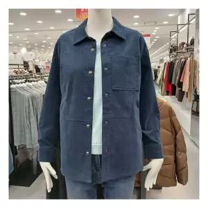 샤트렌코듀로이 카라 자켓 HCEWJK202_GN