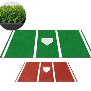 골프 타격 매트 두툼한 가정용 연습장 시뮬레이터 나일론 풀 러그 전문 스윙