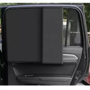 차량용 뒷자석 커튼 캠핑 햇빛가리개 암막 커튼 2P