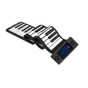 말아지는 전자 피아노 핸드롤 연습용 건반 입문용 없음 이동식 폴딩