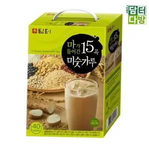 미숫가루대용량 (무배) 담터 15곡 미숫가루 40스틱