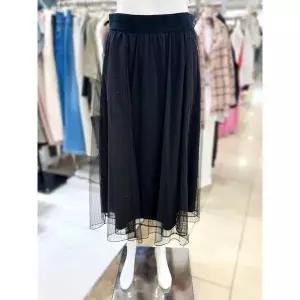 [트리아나]소고 세이브존01 스팽글 쉬폰 A라인 밴딩 스커트 TK1SA02_A (S47365429)