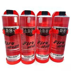 쿨샵 소화기 투척 차량 던지는 4개세트 가정opq509