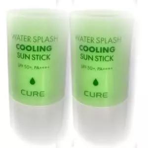 [셀러허브][영양친구] 김정문알로에 워터 스플래쉬 쿨링선스틱 얼음자차 23g 2개 (S39095315)
