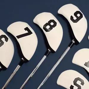 [RIZPICK]빅넘버 아이언 커버 10p 화이트