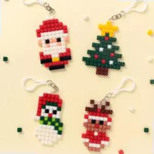 캐릭터키트 미니 디폼블럭 크리스마스 도안 세트(4종세트) 8mm