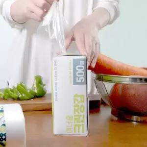 (선택 위생장갑 500매)김치 500매 식당 손님 위생장갑 김장 크린장갑