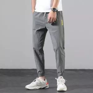 밴딩 스판 조거팬츠 여름 트랙 조거 시보리 9부 바지 트레이닝 팬츠 운동복 조깅용 팬츠 스판바지