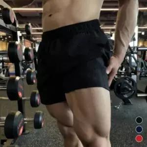 남자 여름 헬스 3부 반바지 런닝 숏팬츠 짧은 운동바지 스포츠 쇼츠 보디빌딩 팬츠 기능성 짧은바지