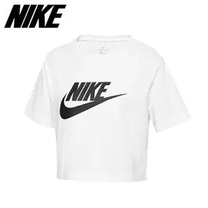 [나이키][나이키] 여성용 NSW 에센셜 크롭 퓨추라 반팔티 BV6175_100